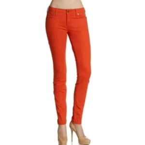 Vince Tomato Skinny Ankle Jeans